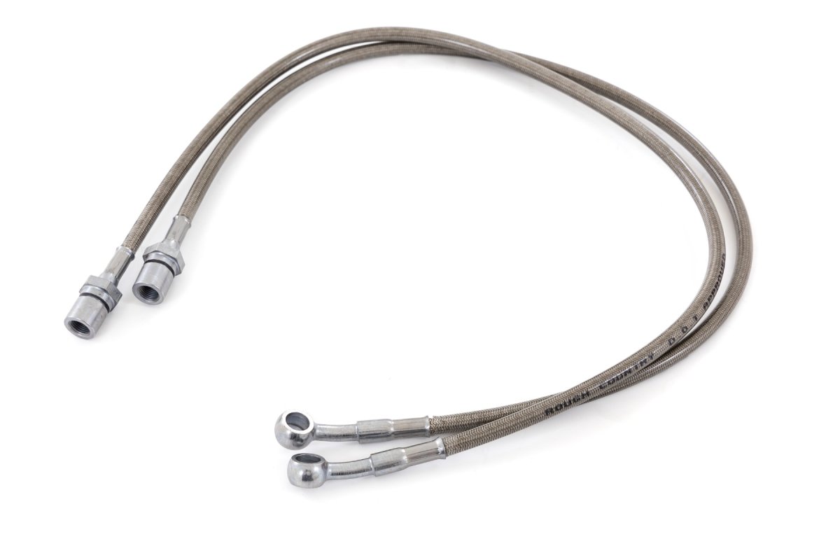 Jeep Wrangler Unlimited Brake Kit - Front - Rough Country - 6-Piston Calipers + Oversized, Drilled, and Slotted Rotors - '18-'25